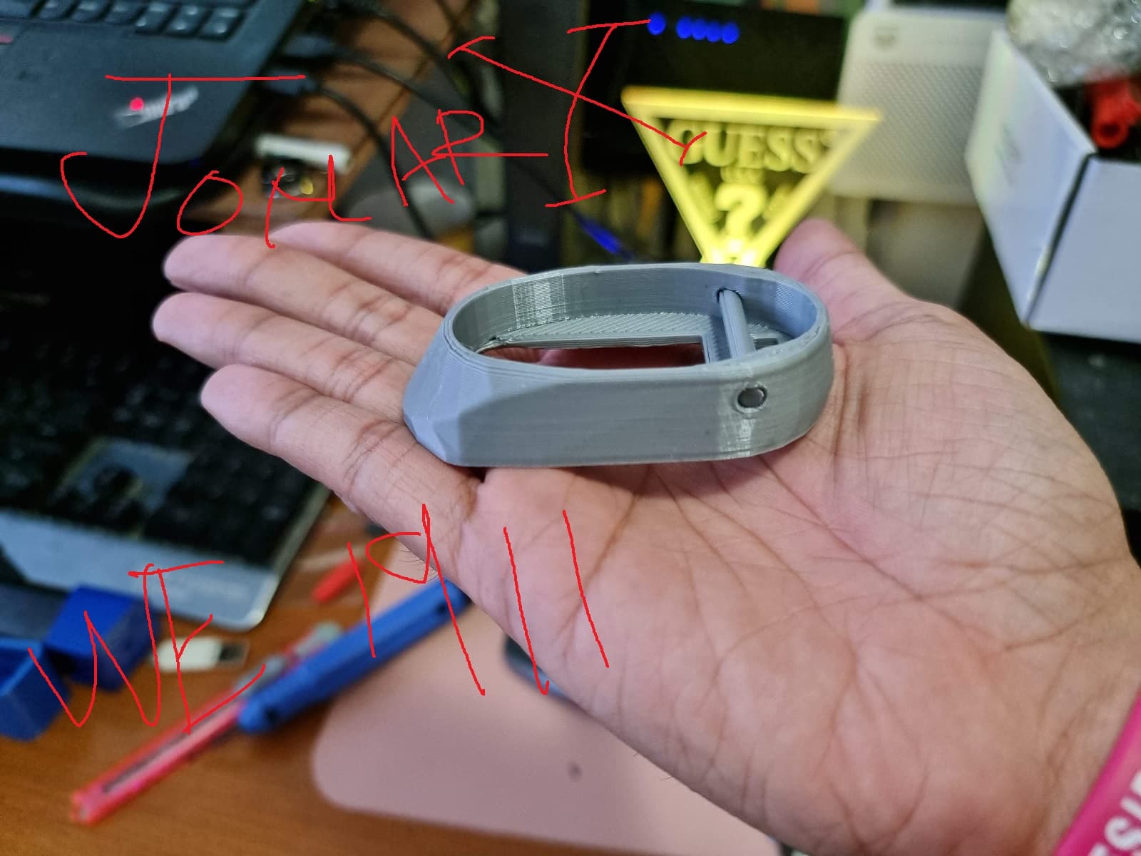 3D Printed 1911 Single Stack PLASTIC Magwell (Soft Air) TOYS ONLY!!