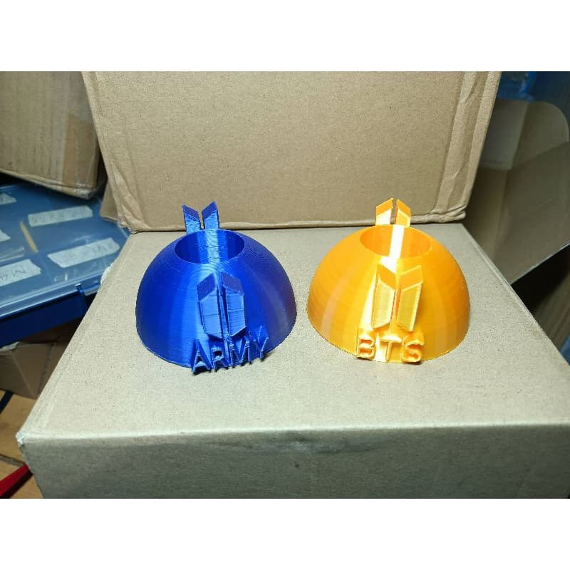 3D Printed Army Bomb Light Stick Holder/Stand