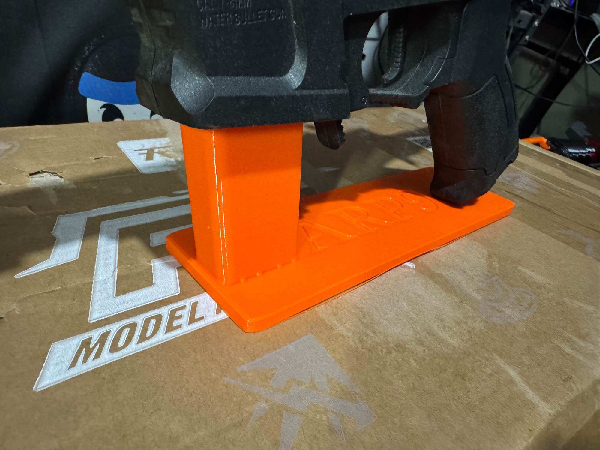 3d printed ARP9 TOY DISPLAY STAND