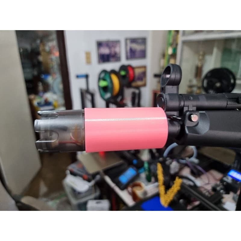 3d printed Cyma MP5s Gel Blaster Spitfire Adapter