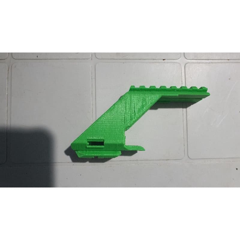 3d printed G17 / G18 GL0CKS Rail Adapter