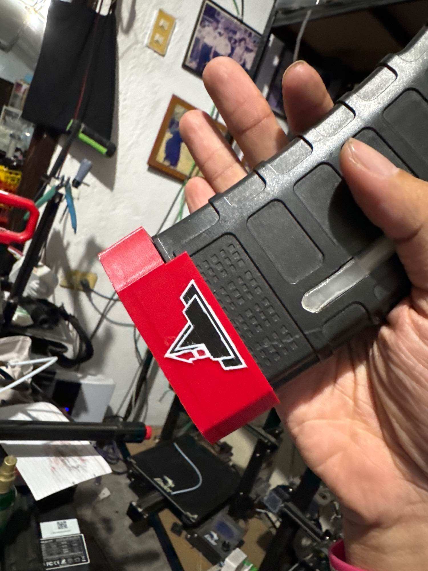 3d printed gen 8 TTI base pad for gel blaster TOY