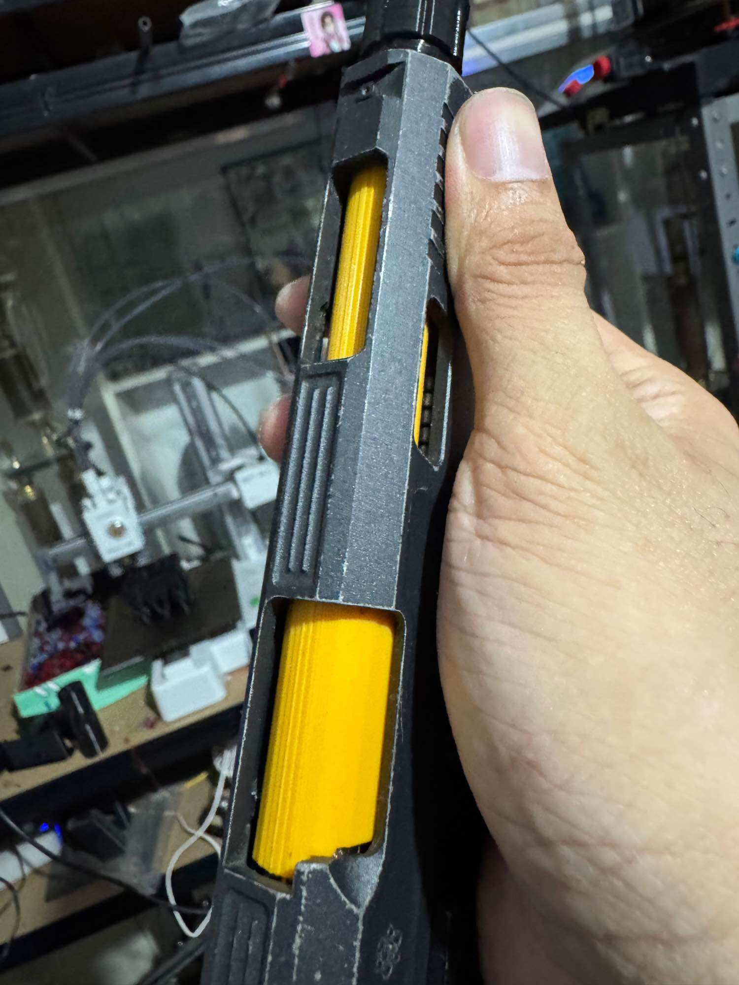 3d printed Hi Capa HiCapa Fixed Outer barrel for SoftAir TOYS