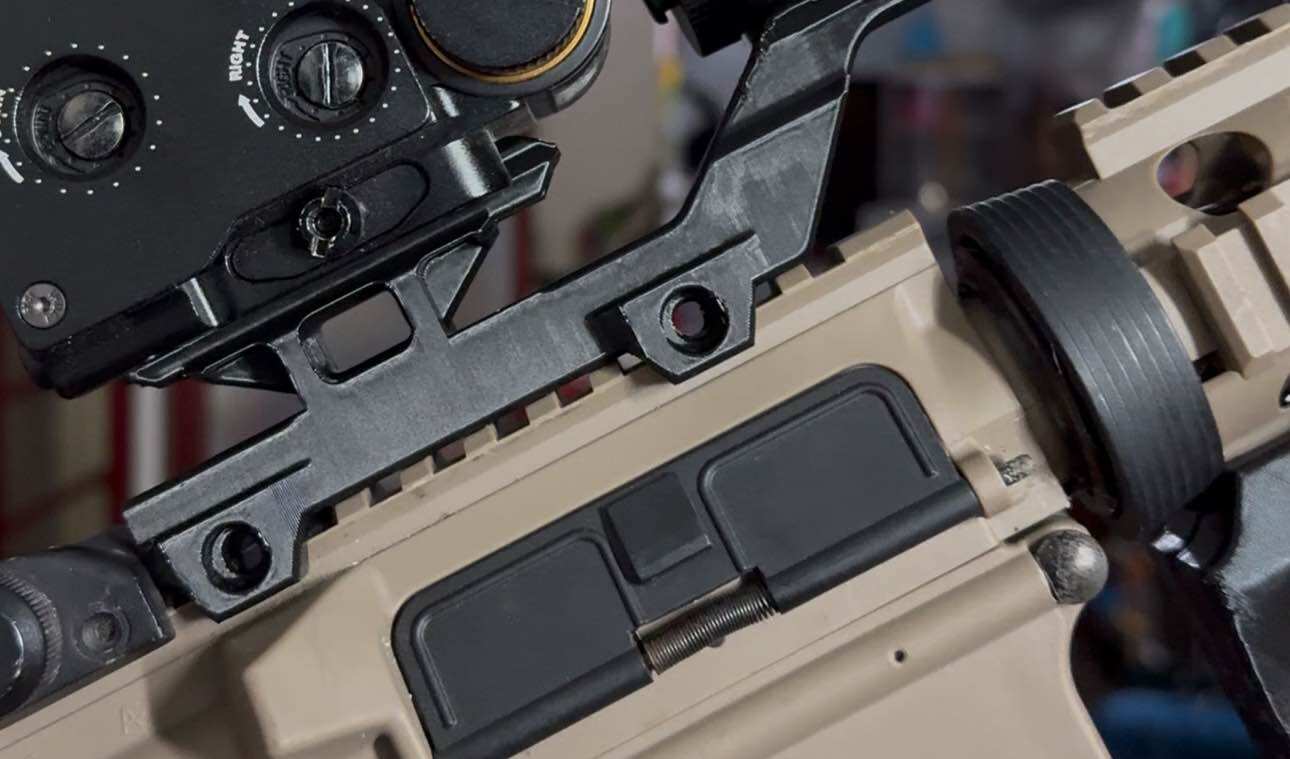 3d printed hydra inspired rail riser TOYS