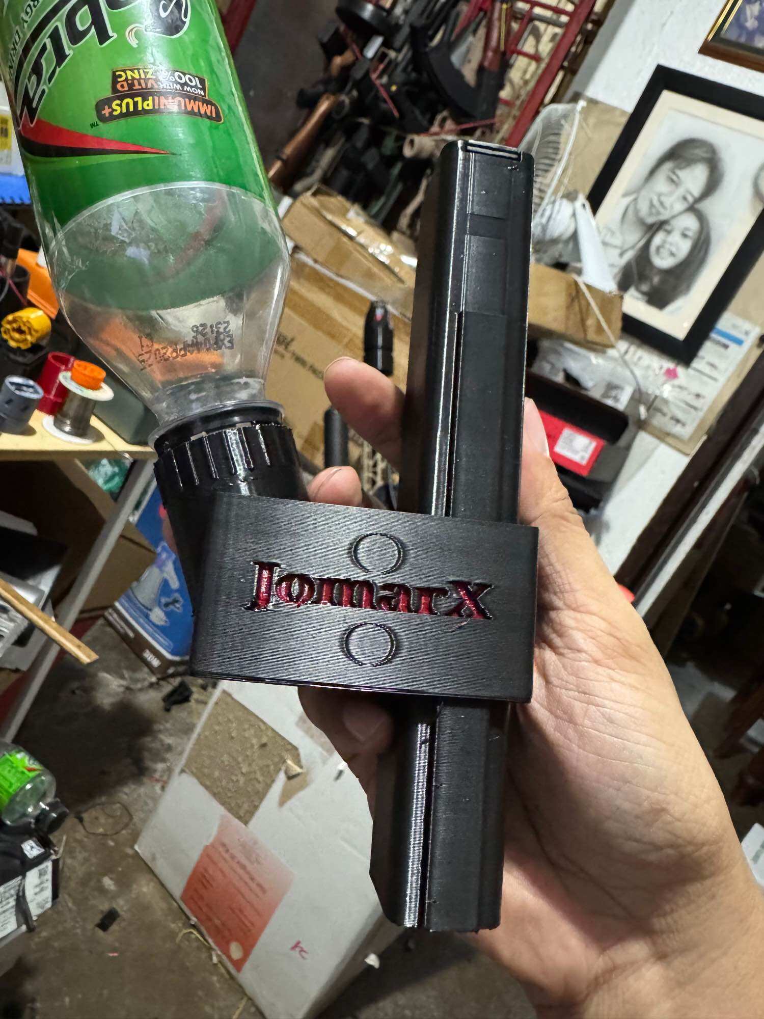 3d printed Lehui Mp9 mag adapter for Gel Blasters TOY