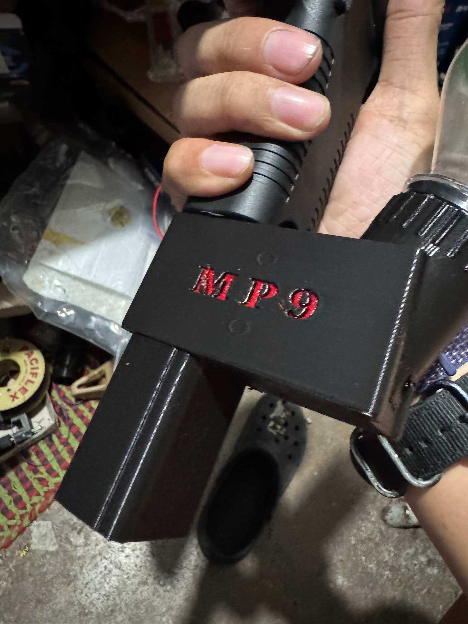3d printed Lehui Mp9 mag adapter for Gel Blasters TOY