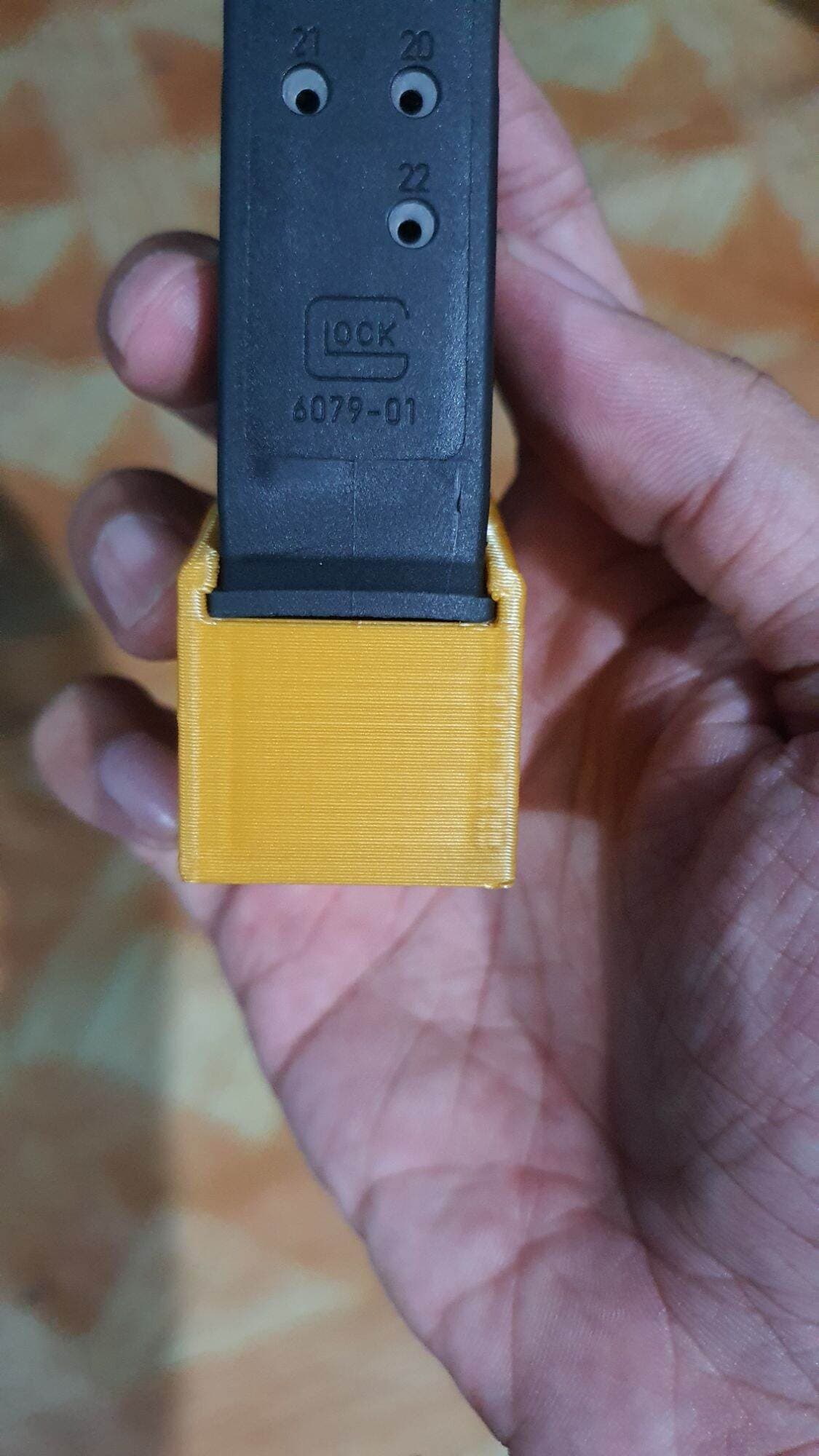 3d printed Magazine Base pad for RS Glockz / RIA Armscsor STK100