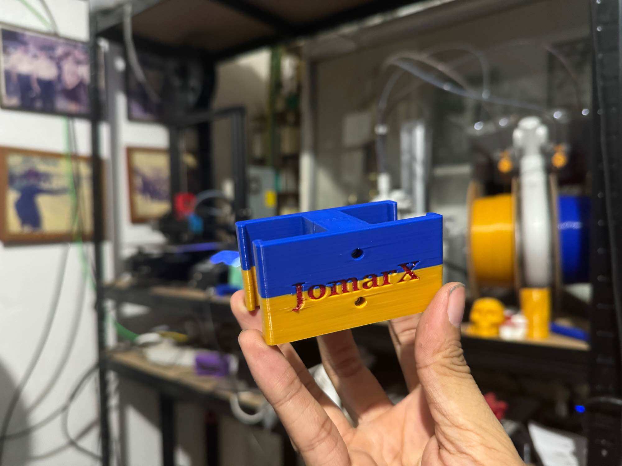 3d printed Mags clip for TG ARP9 Gel Blaster