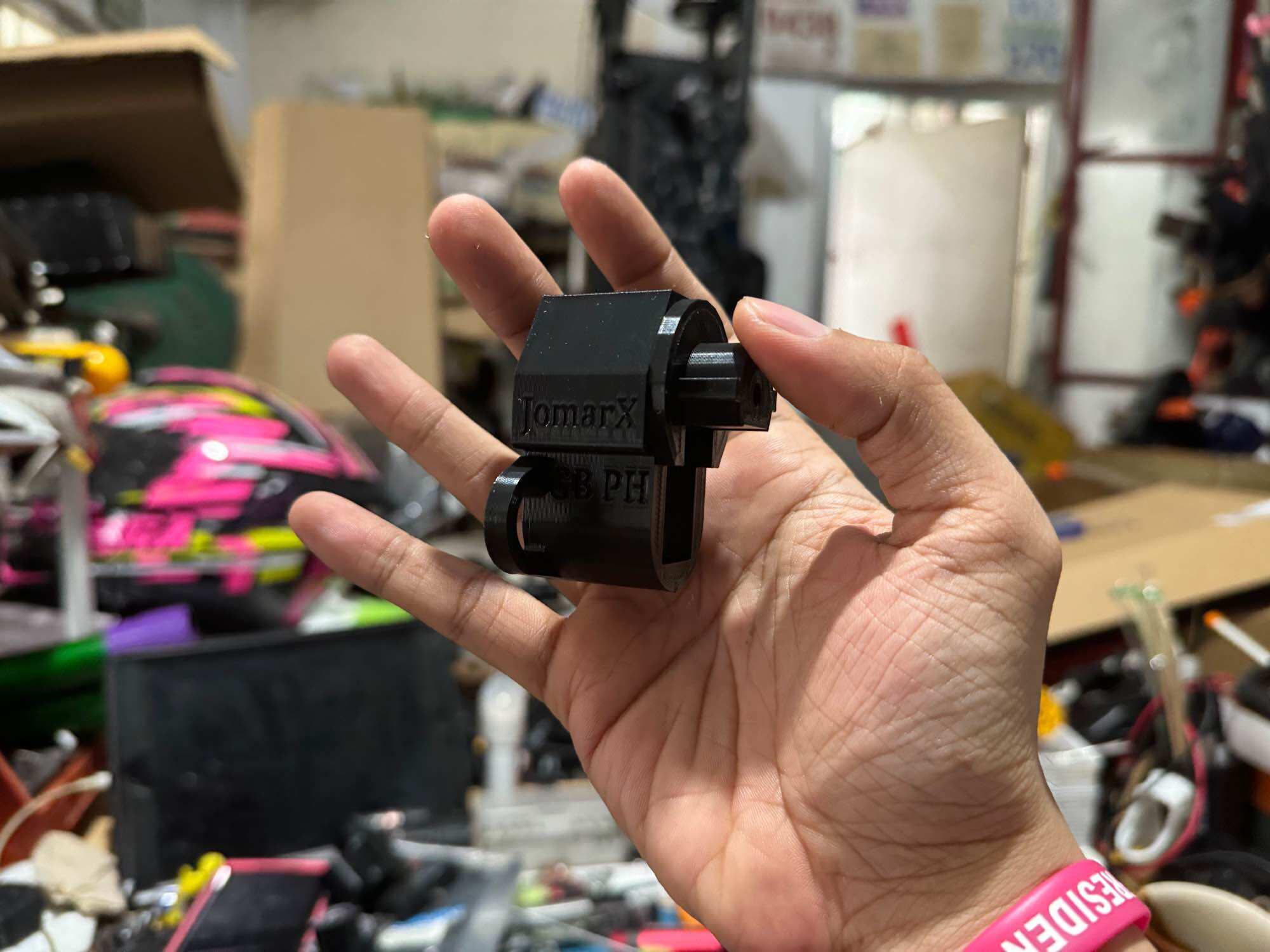3d printed mini stock adapter for the WD PDX and Bohan MK8 TG F4 TG ARP9v4 by JomarX