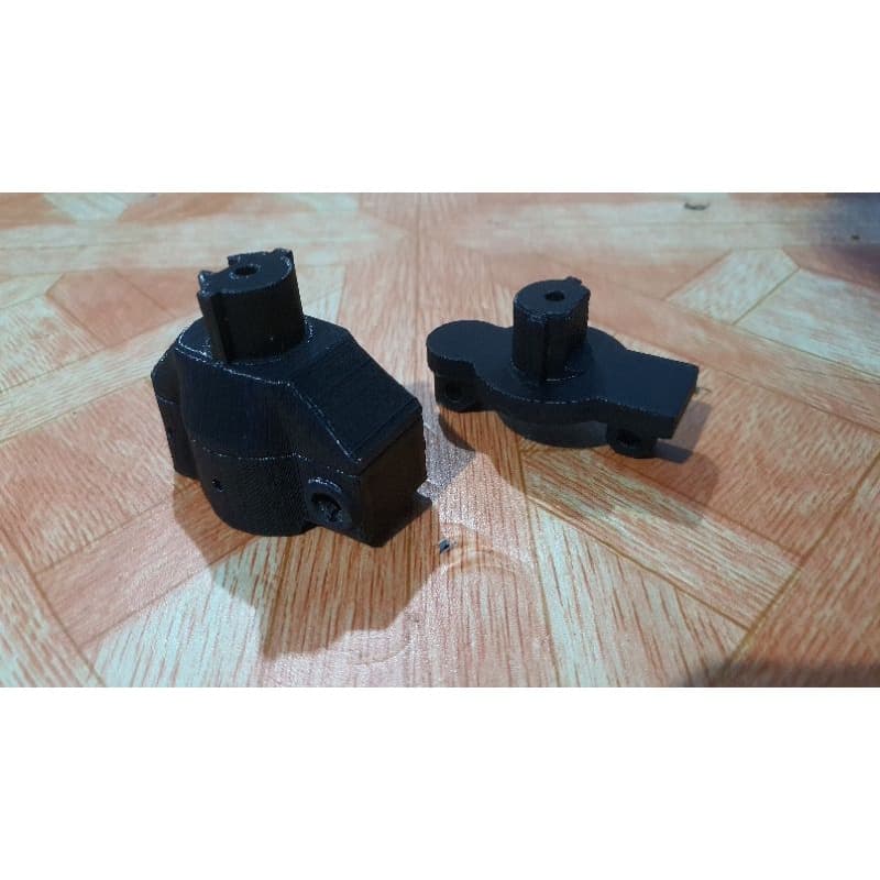 3d printed MP5 / MP5K PLASTIC TOY rear stock adapter