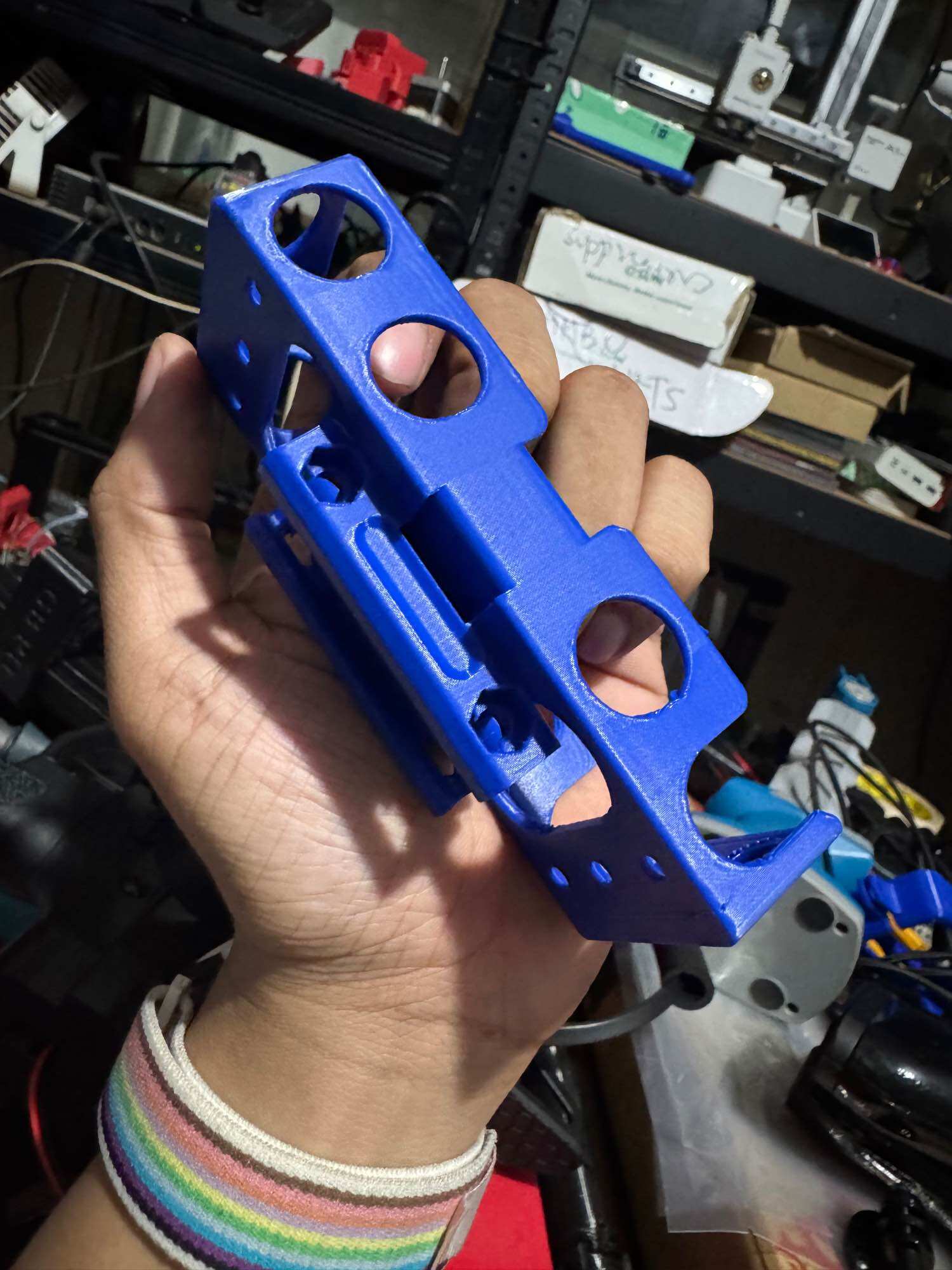 3d Printed rail battery tray for gel blasters TOY