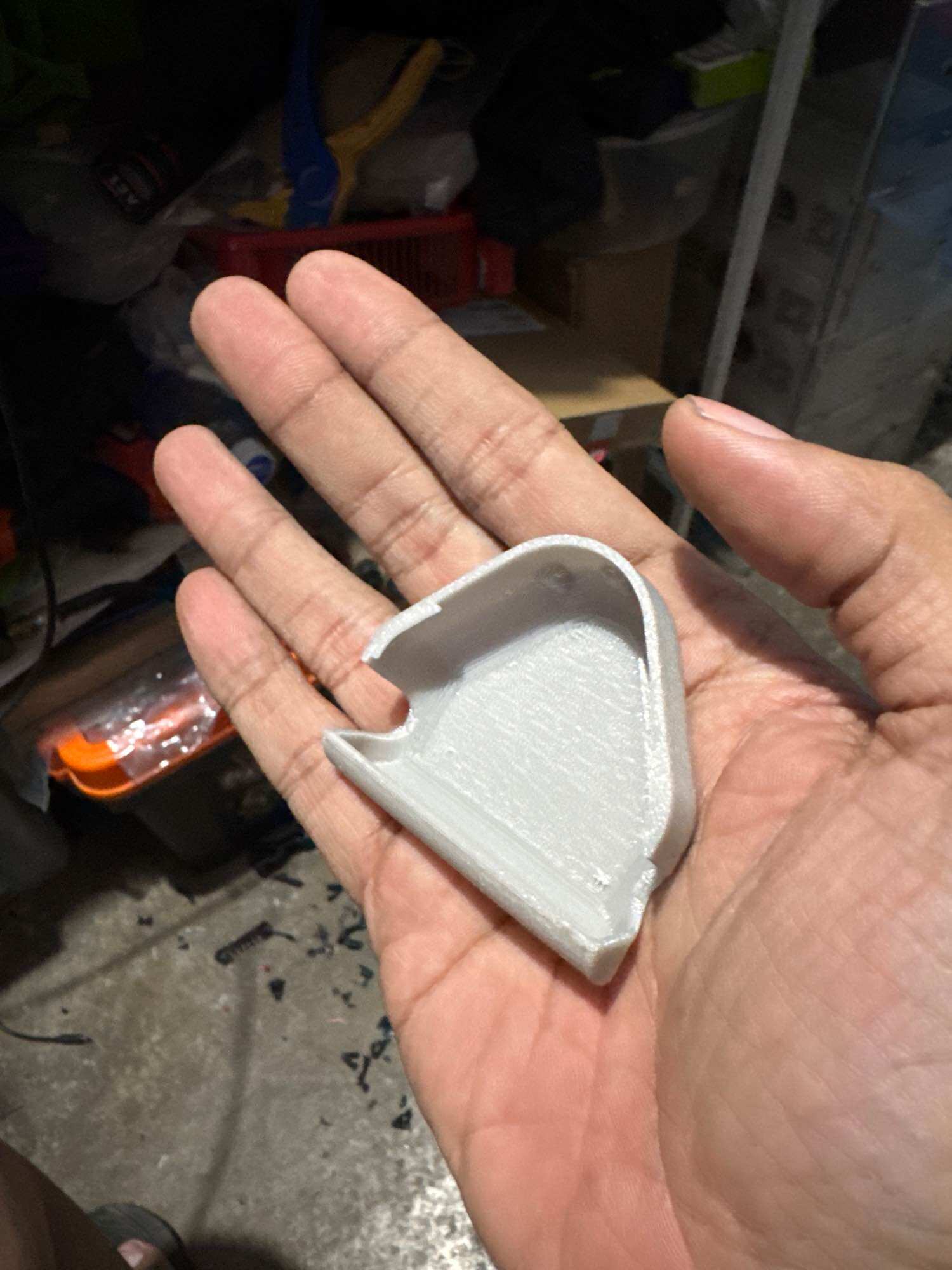 3d printed seat belt cover for Isuzu crosswind