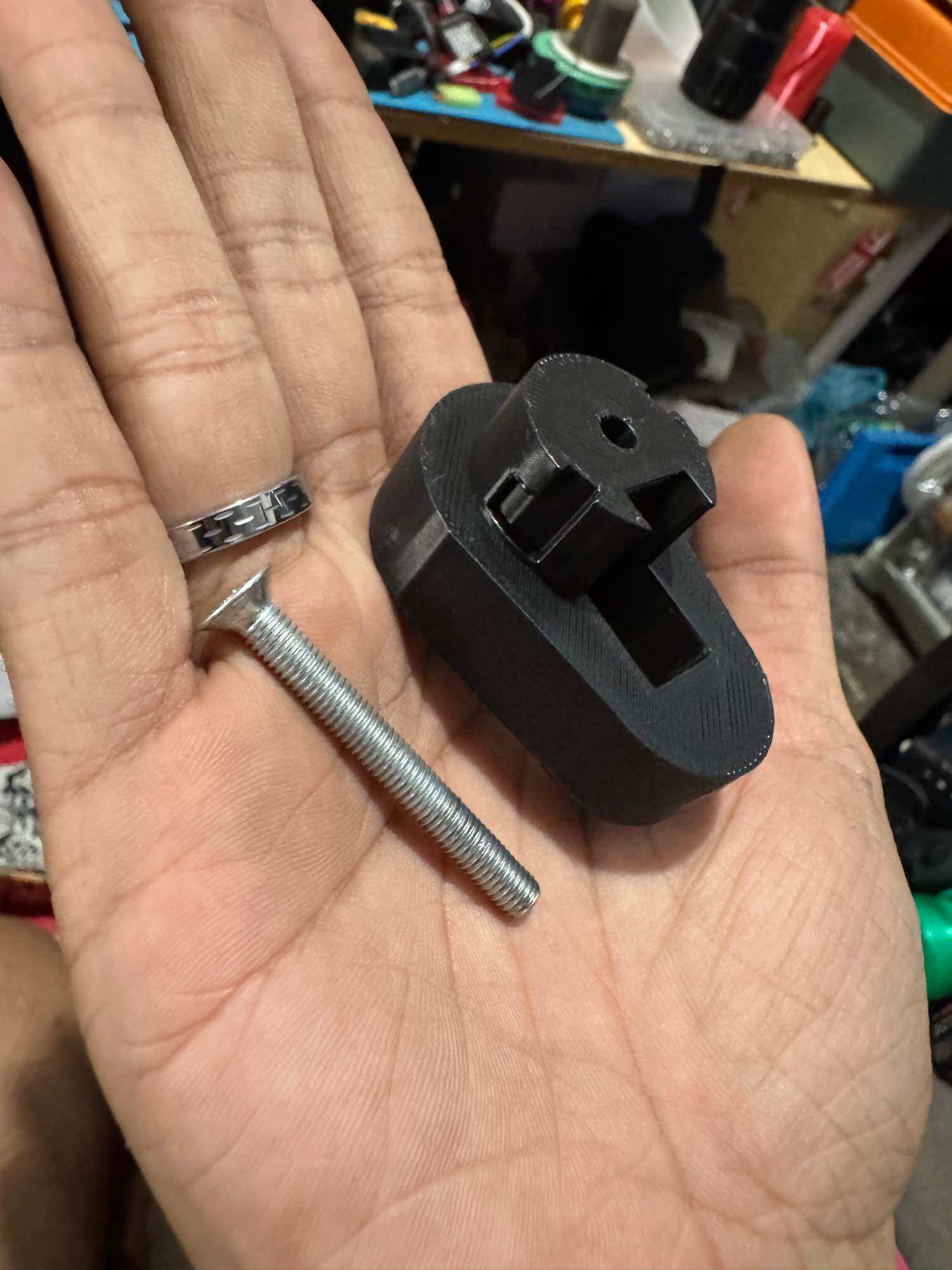 3d printed Stock adapter for WD PDX to standard TOY M4/ARs
