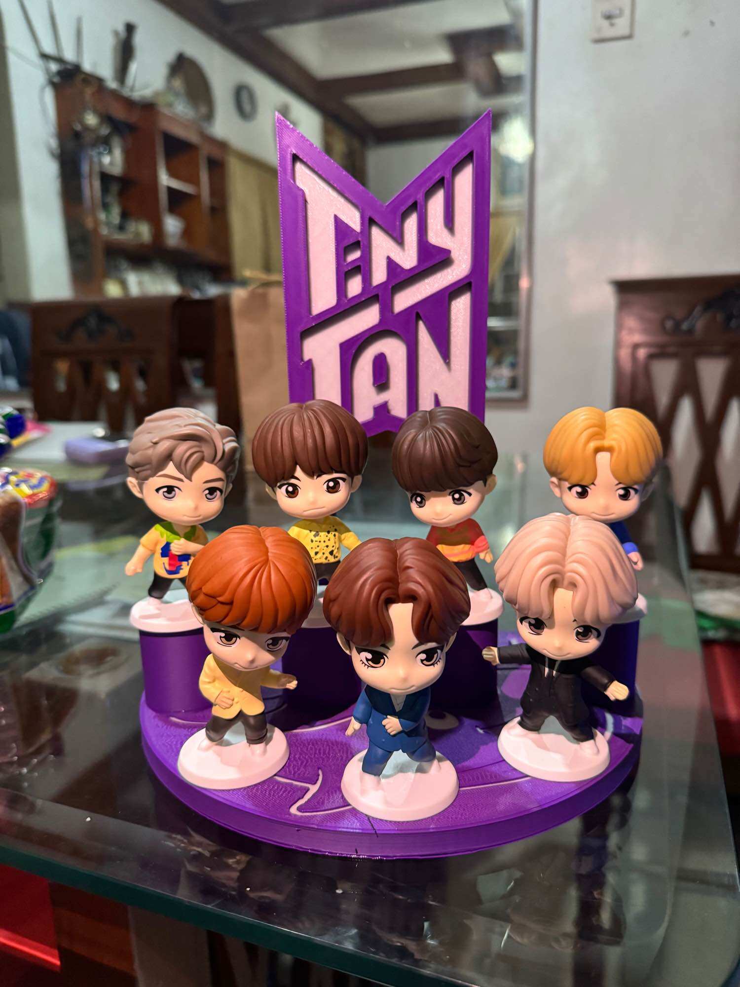 3d printed TinyTan display stands