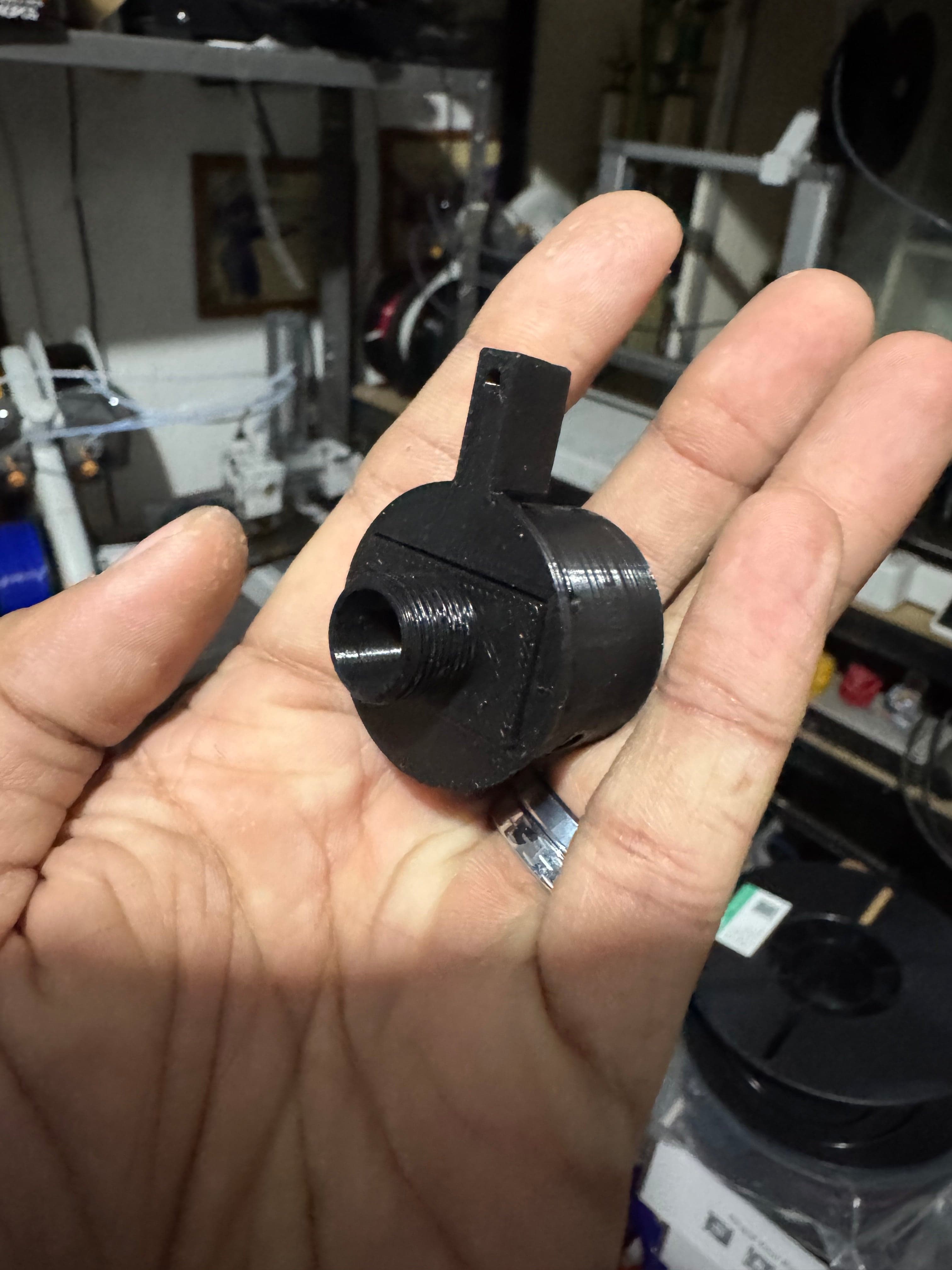 GHQ SQB Gel Blasters 3d printed upgrade thread hop up battery holder
