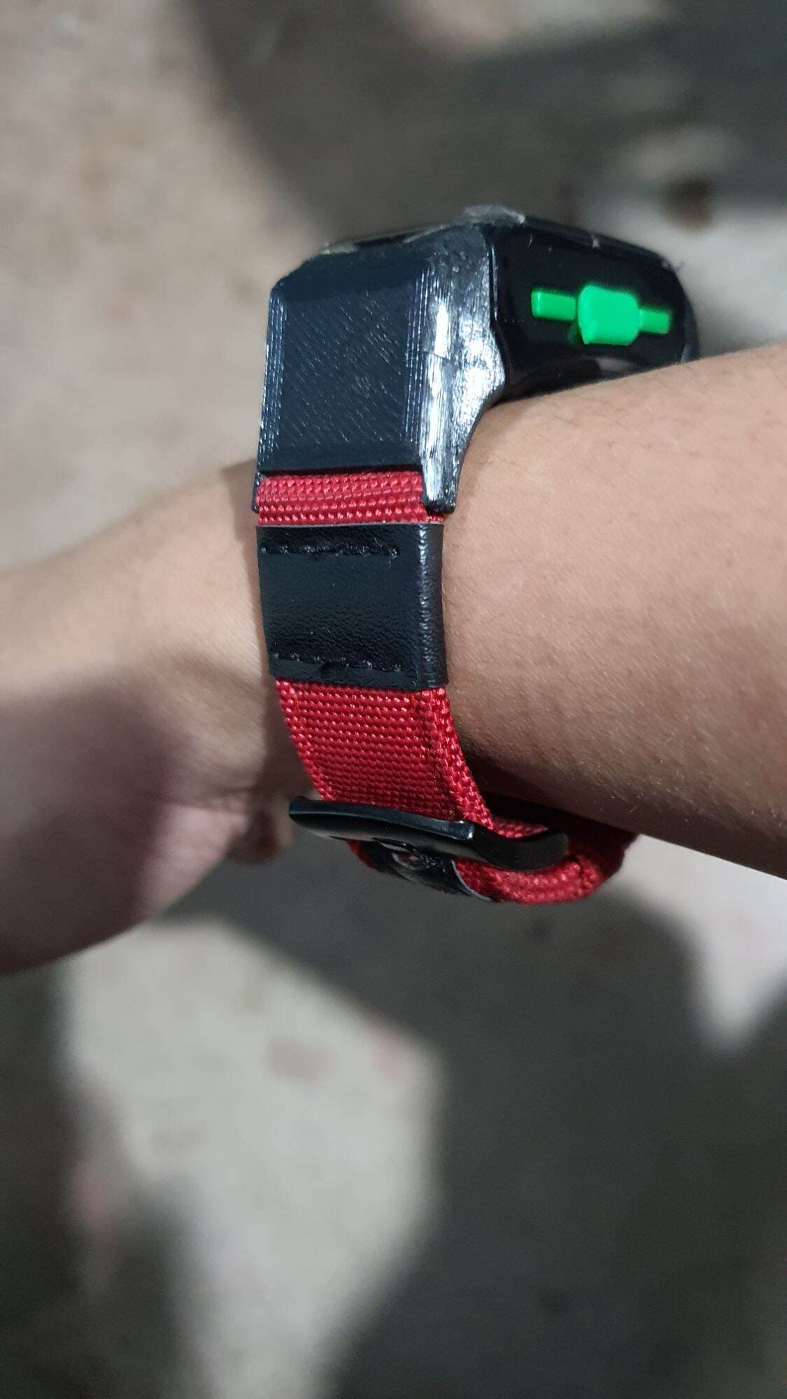 bandai vital brace 20mm watch strap adapter