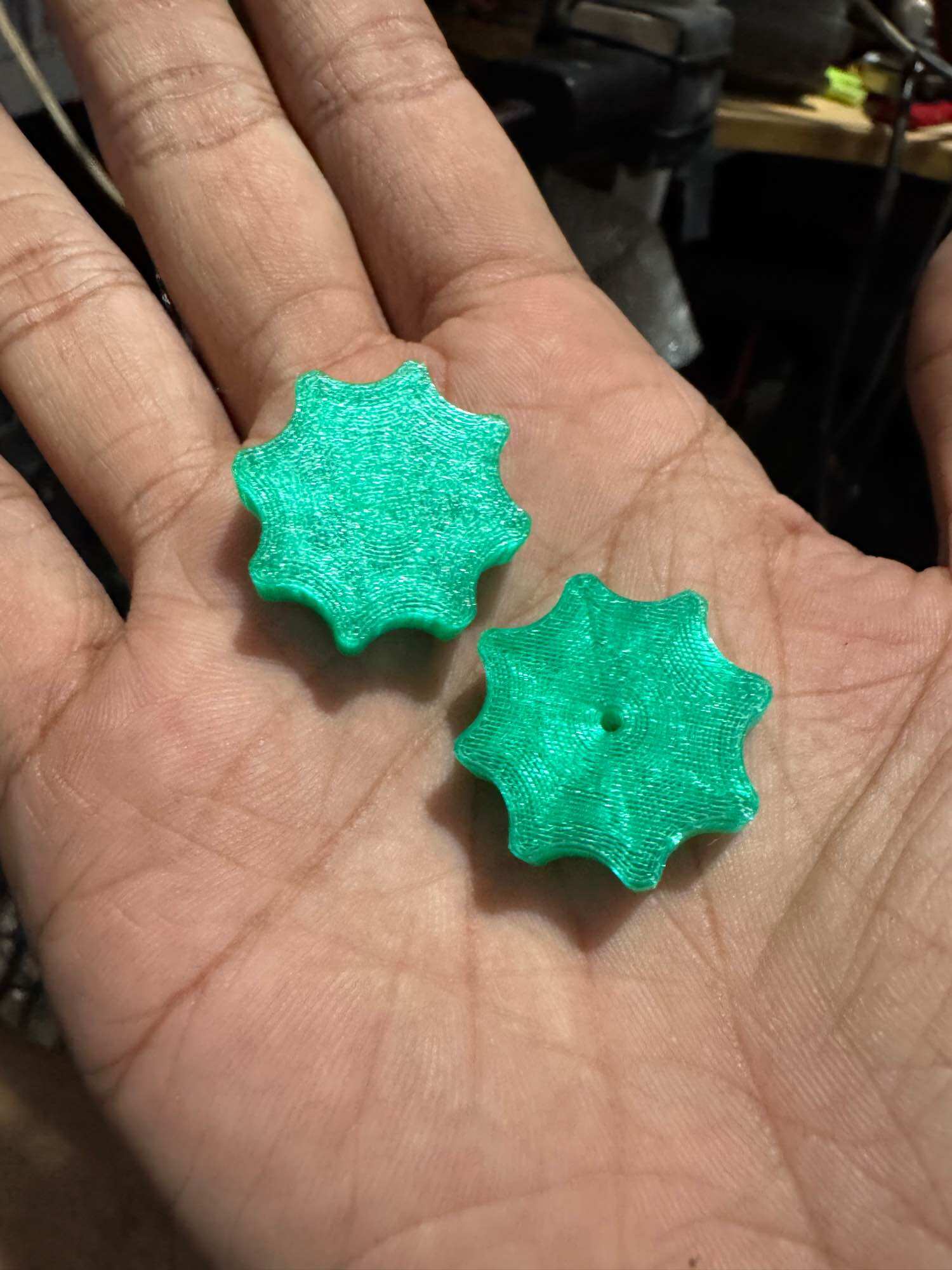 Gel Blasters mags wheel replacement PETG plastic part