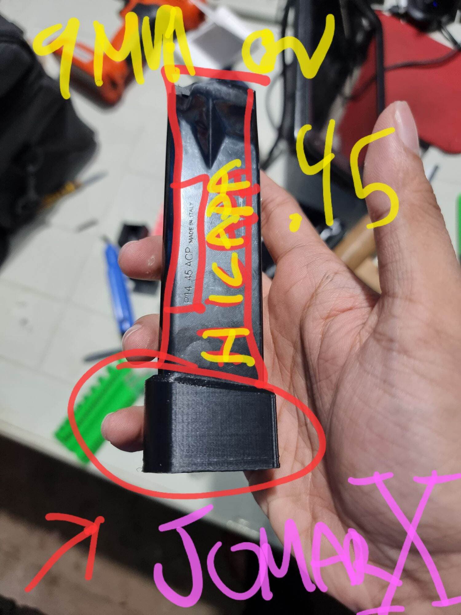 Hi Capa / HiCapa Magz Base for R. Steel