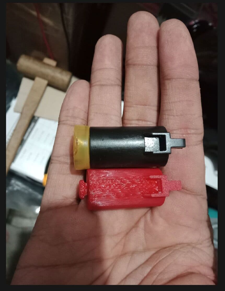 Jomar's 3d printed TOY Glockz Q1 PLASTIC replacement piston only!