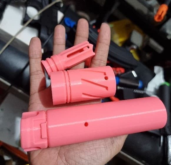 Jomar's gel blasters PLASTIC hop up F. Hider DECORATION for bohan cyma jingi pdx arp9 mk8