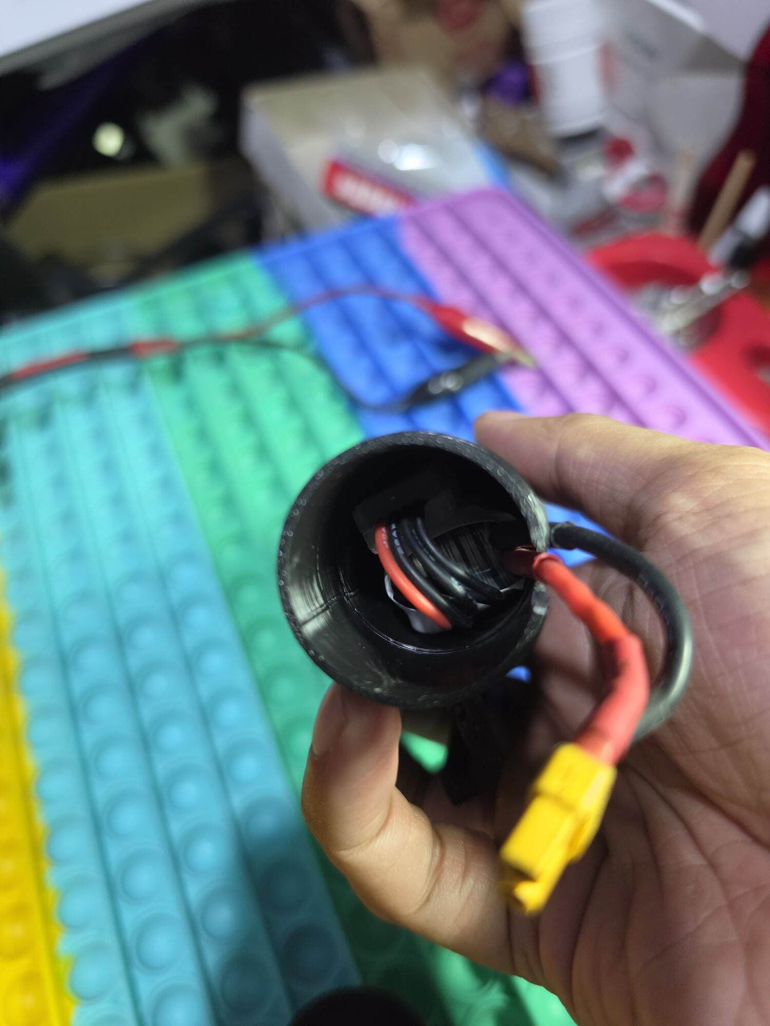 JomarX 3d printed Dummy flashlight battery holder