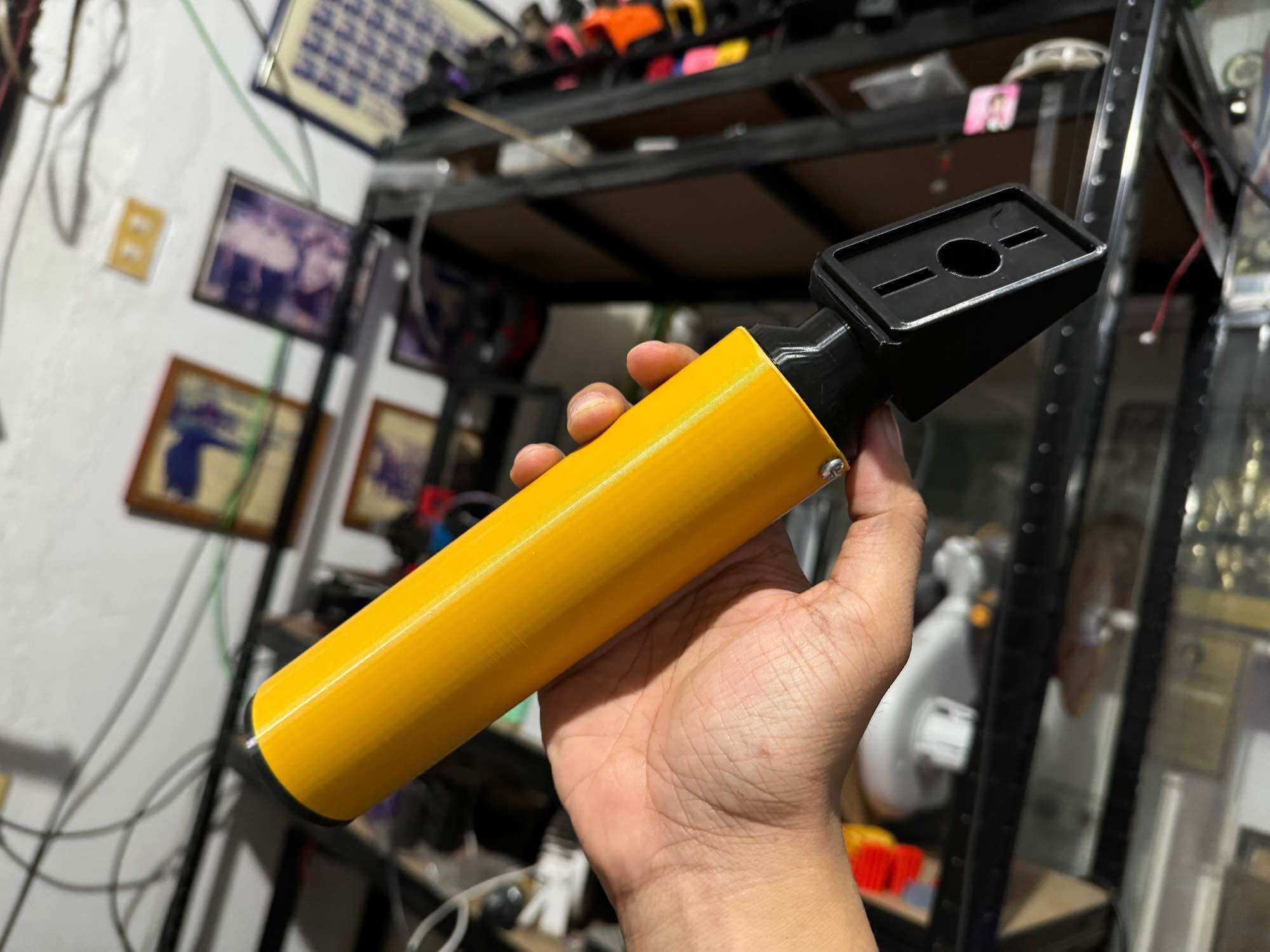 JomarX 3D printed speedball battery grip
