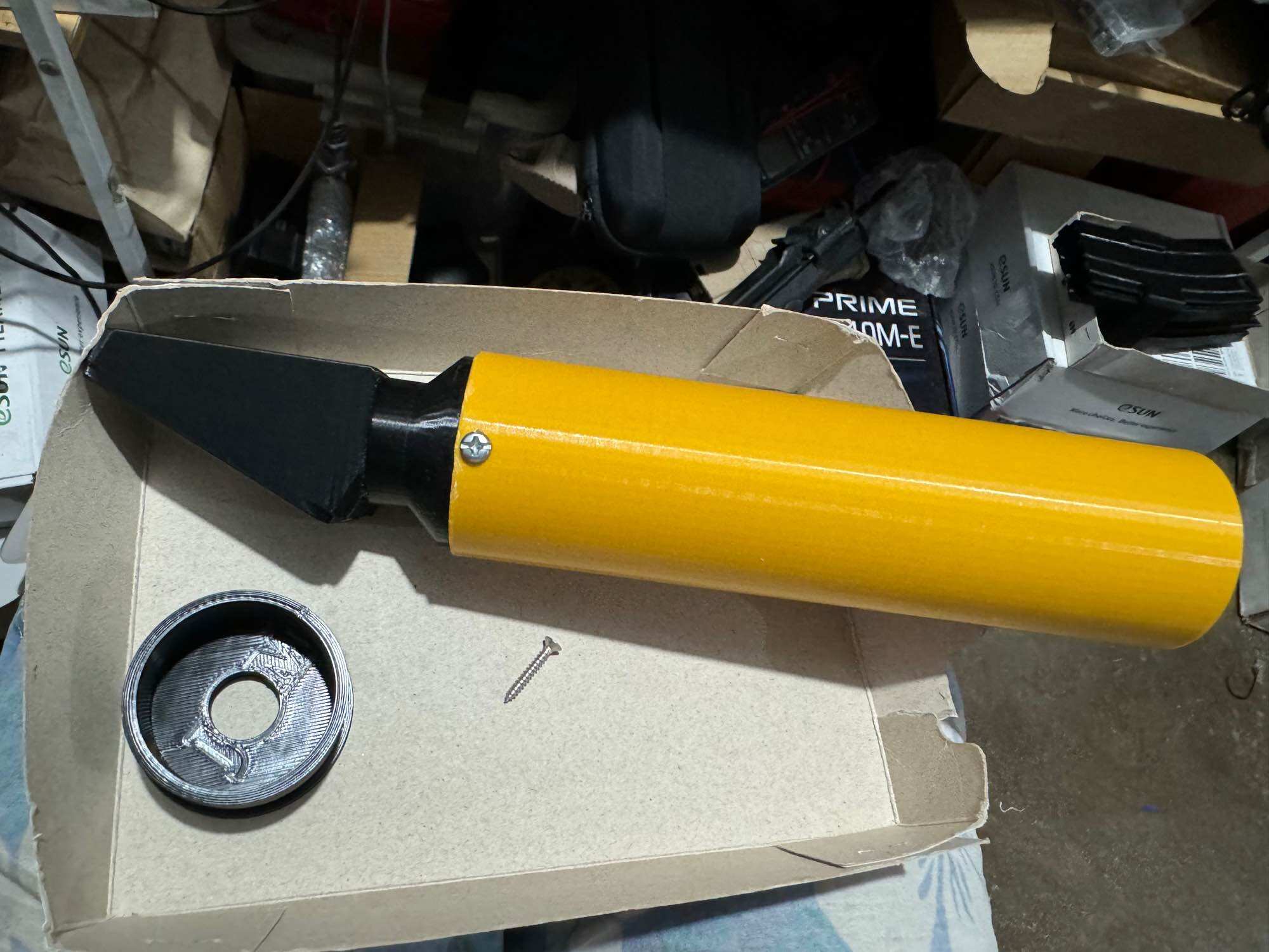 JomarX 3D printed speedball battery grip