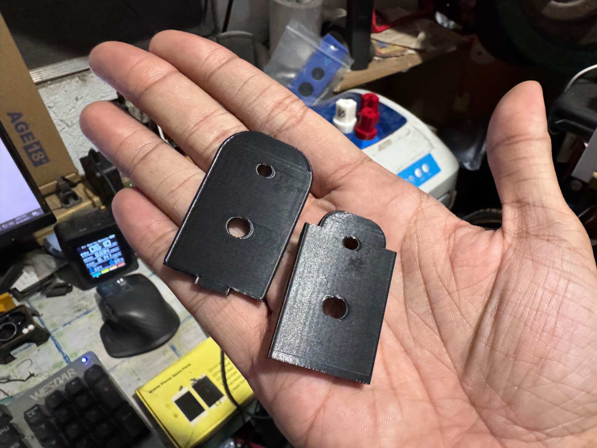 KWA mp7 3d printed TOY replacement pads
