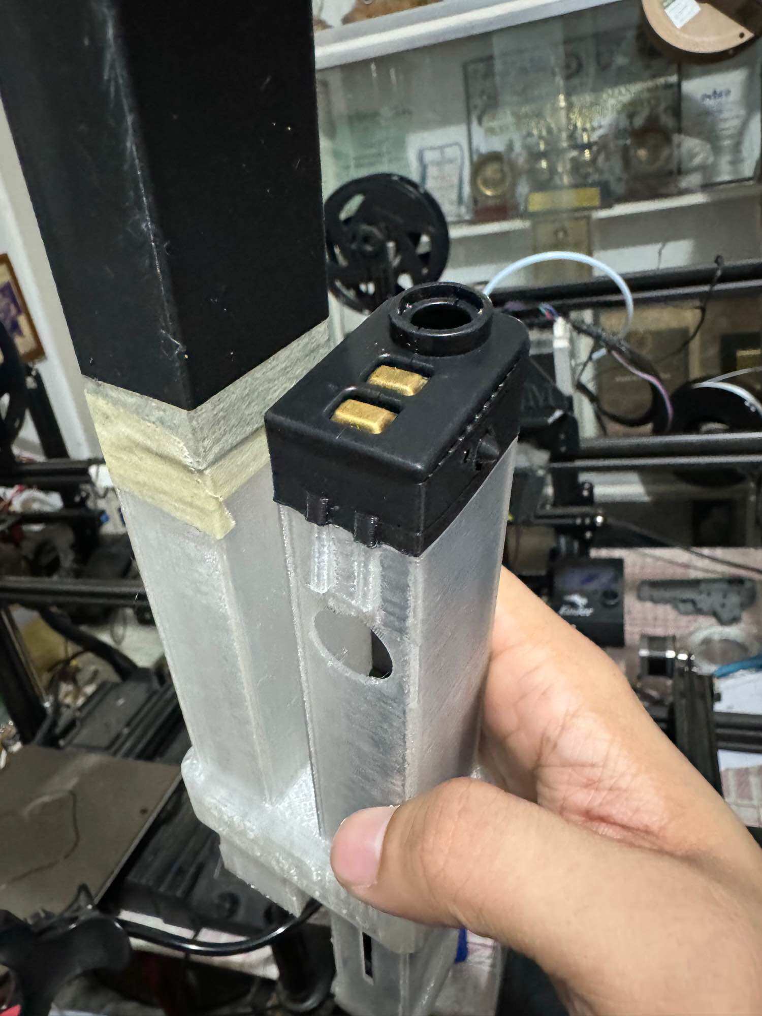 TG ARP9 toy gel blaster dual mag, bottle mag, fatmag adapter